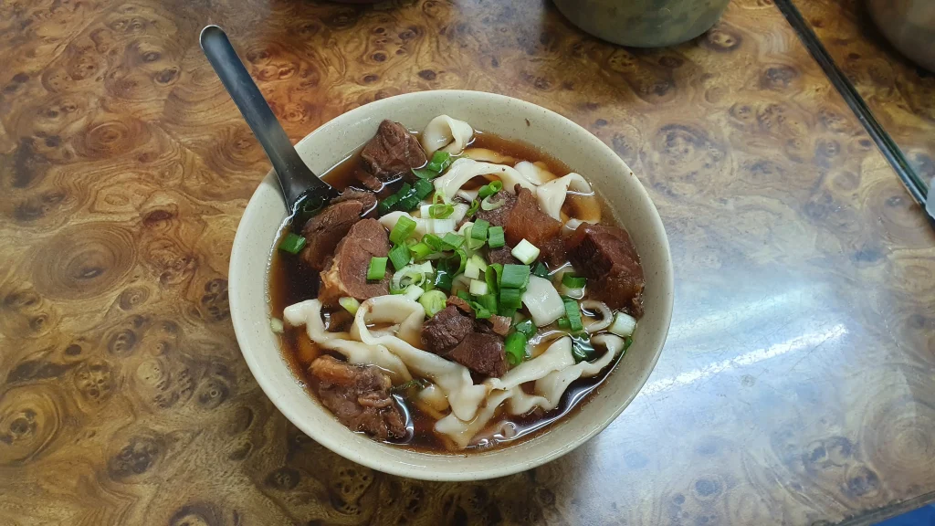 bowl of beef noodles, Fuhong Beef Noodles, taipei, taiwan