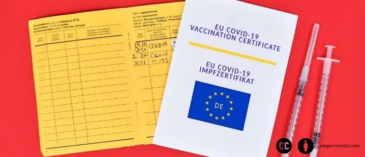 An EU vaccine vertificate