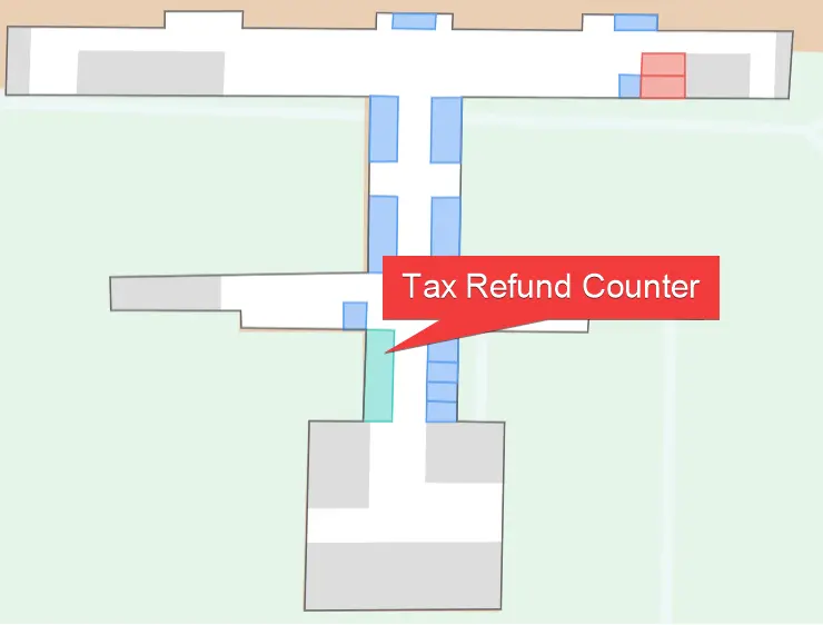 taoyuan international airport tax refund counter location