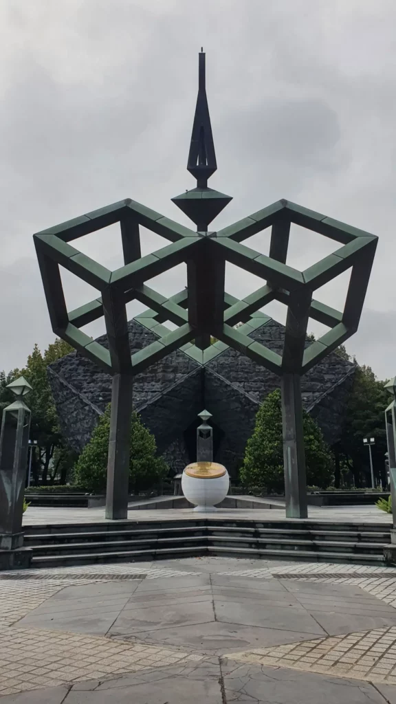 structure at taipei 228 peace memorial park