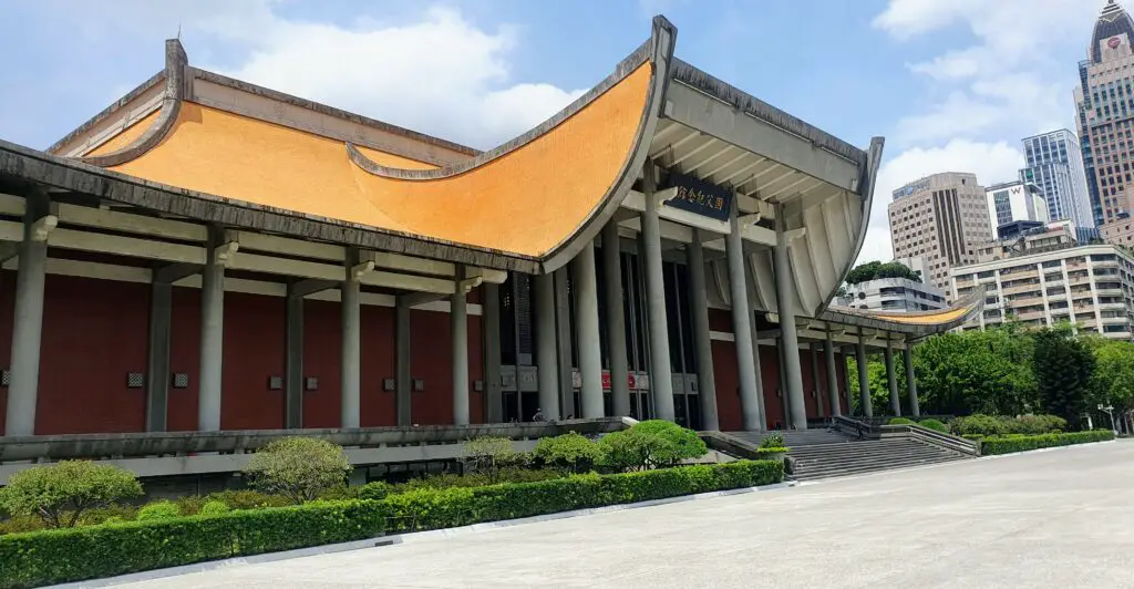 sun yat-sen memorial hall, taipei, taiwan